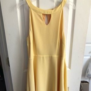 Yellow boutique dress